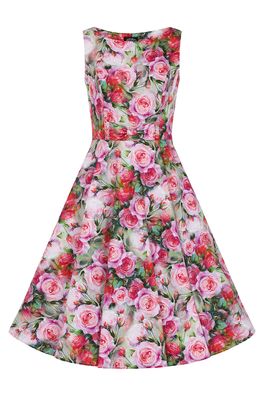 Cathy Floral Swing Dress in Extended Sizing